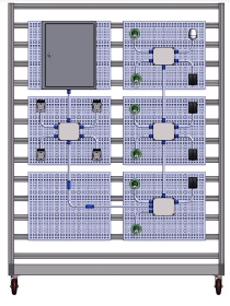 Учебный стенд "Электромонтаж и наладка систем электроснабжения"